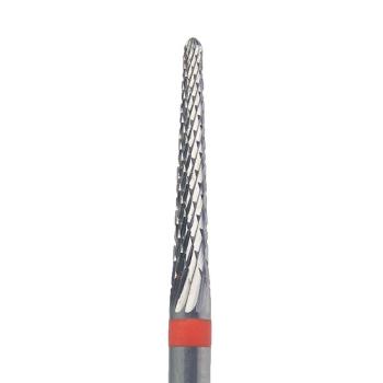 Carbide cutter round taper fine - red ring 2.3 mm